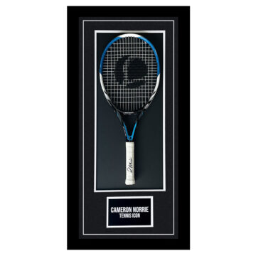 Cameron Norrie Signed Framed Racket - Tennis Icon