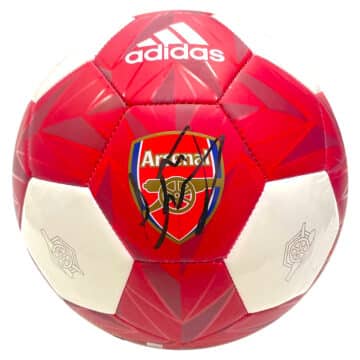 Kieran Tierney Signed Football - Arsenal FC Icon