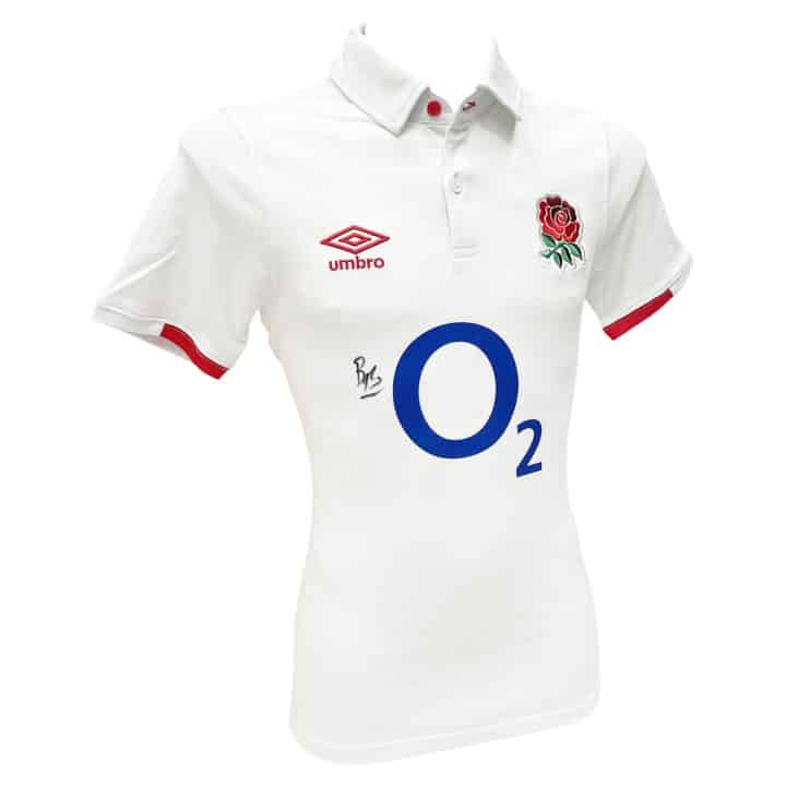 Signed Ben Earl Shirt - England Rugby Icon