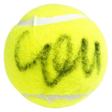 Signed Coco Gauff Ball - Tennis Icon Autograph