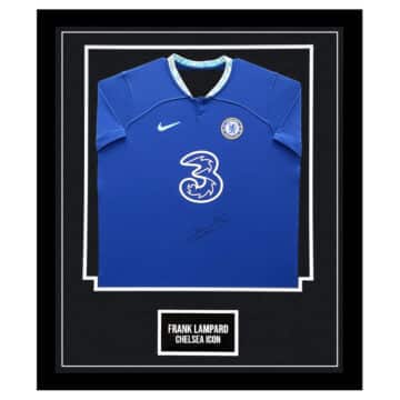 Signed Frank Lampard Chelsea Framed Shirt - Premier League 2023