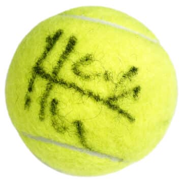 Signed Hubert Hurkacz Tennis Ball - US Open Icon