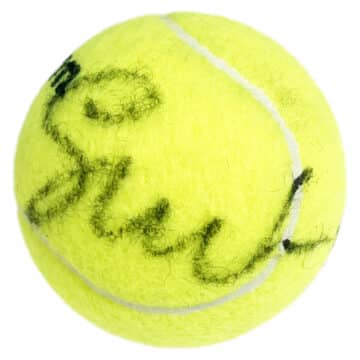 Signed Iga Swiatek Tennis Ball - Roland Garros Winner 2022