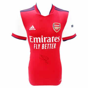 Signed Kieran Tierney Shirt - Arsenal FC Icon