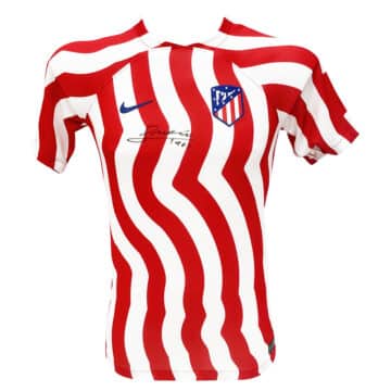 Signed Nahuel Molina Atletico Madrid Shirt - La Liga 2023