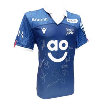 Signed Sale Sharks Home Shirt - Premiership Squad 2023