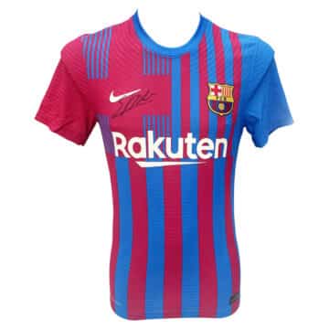 Signed Sergi Roberto Shirt - FC Barcelona Icon