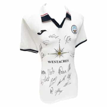 Signed Swansea City Home Shirt - Championship Squad 2023