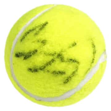 Signed Taylor Fritz Ball - Tennis Icon Autograph