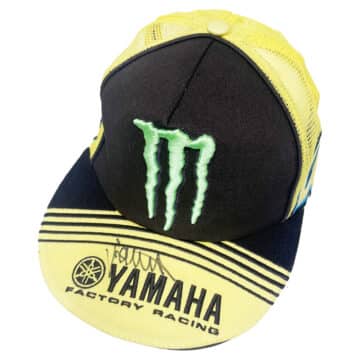 Signed Valentino Rossi Cap – MotoGP World Champion 2009