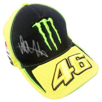 Signed Valentino Rossi Cap – MotoGP World Champion