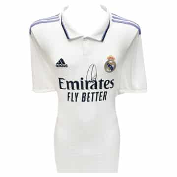 Signed Vinicius Jr Shirt - Real Madrid Home 2023