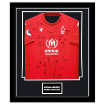 Nottingham Forest Signed Framed Shirt - Premier League 2023