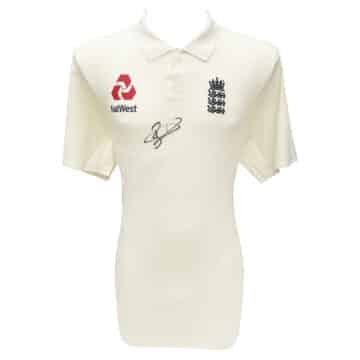 Signed Ben Duckett Shirt - England Cricket Icon Jersey