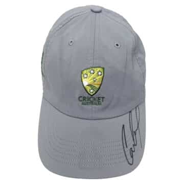 Signed Cameron Green Cap - Australia Cricket Icon Autograph