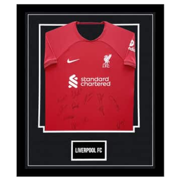 Signed Liverpool FC Framed Shirt - Premier League 2023