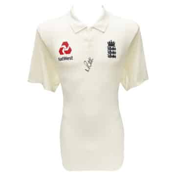 Signed Matthew Potts Shirt - England Cricket Icon