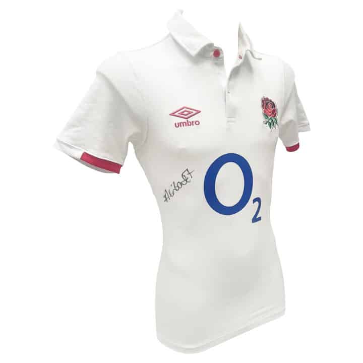 Signed Neil Back England Shirt - Rugby World Cup Winner