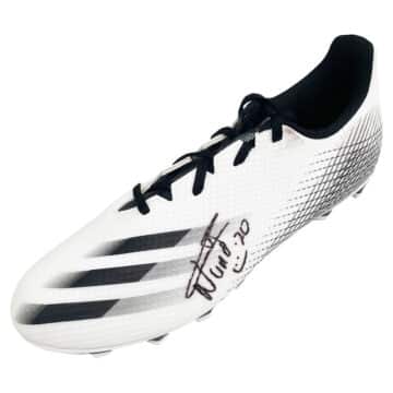 Signed Nuno Tavares Football Boot - Arsenal Icon Autograph