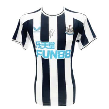 Signed Paul Dummett Newcastle United Shirt - Premier League 2023