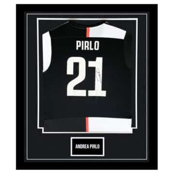 Andrea Pirlo Signed Framed Shirt - Juventus Football Club