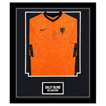 Signed Daley Blind Framed Shirt - Holland Icon Autograph