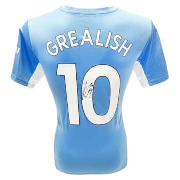 Signed Jack Grealish Shirt - Premier League Winner 2022