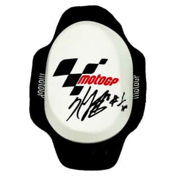 Signed Kenny Roberts Knee Slider - MotoGP World Champion