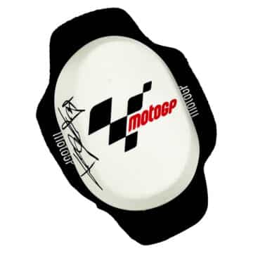 Signed Kevin Schwantz Knee Slider - MotoGP World Champion