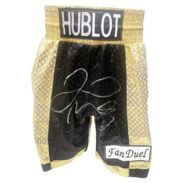 Floyd Mayweather Jr. Signed Boxing Shorts - Undefeated World Champion