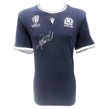 Finn Russell Signed Shirt - Rugby World Cup 2023