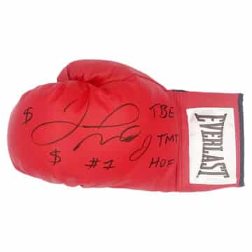 Floyd Mayweather Jr. Signed Boxing Glove - The Best Ever