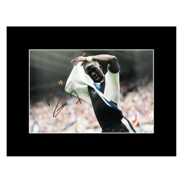 Moussa Sissoko Signed Photo Display - 16x12 Newcastle United Autograph