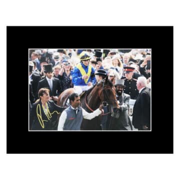 Richard Kingscote Signed Photo Display 16x12 - Horse Racing Icon