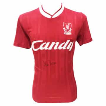 Signed Alan Hansen Shirt - FA Cup Final Winner 1989