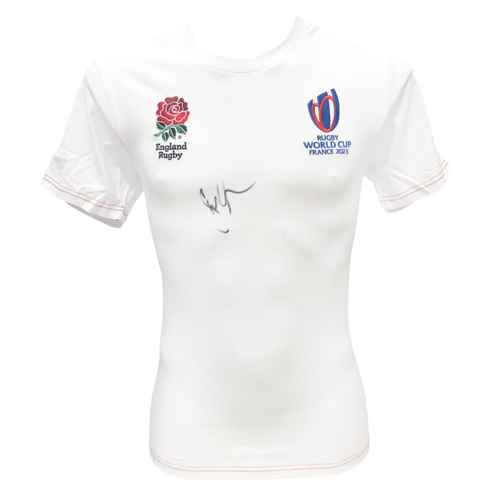 Signed Ben Youngs England Shirt - Rugby World Cup 2023