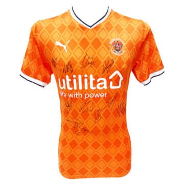 Signed Blackpool FC Shirt - Championship Squad 2023