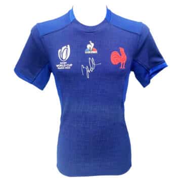 Signed Cyril Baille France Shirt - Rugby World Cup 2023