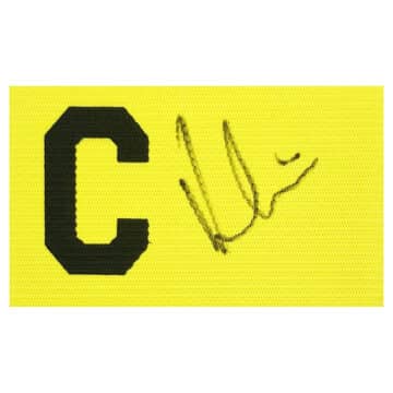 Signed Dalton Papalii Captain Armband - New Zealand All Blacks Icon