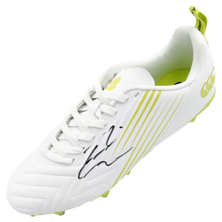 Signed Ellis Genge Boot - England Rugby Icon Autograph