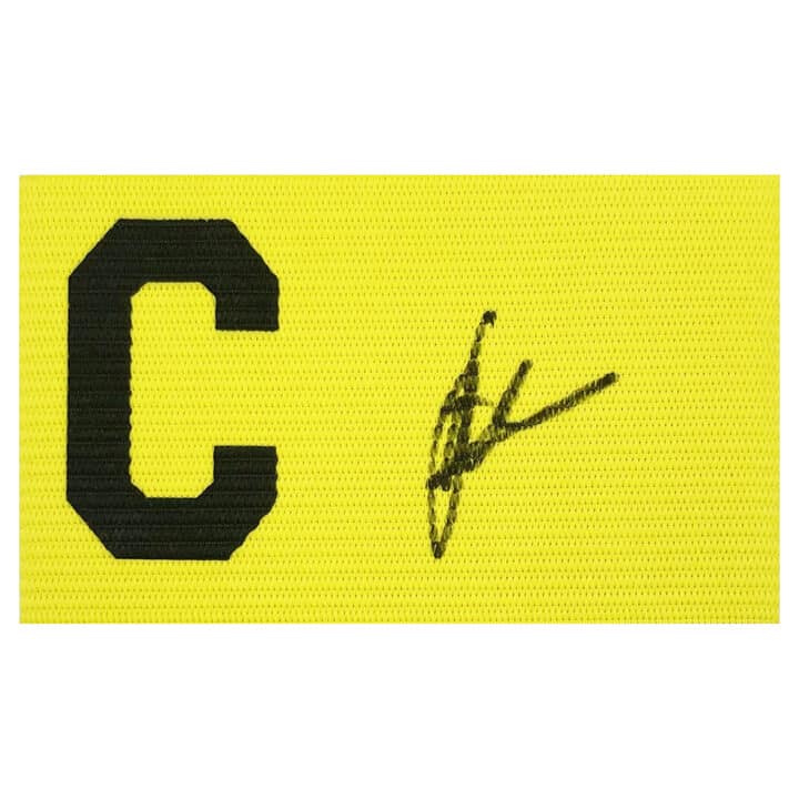 Signed Freddie Steward Captain Armband - England Rugby Icon