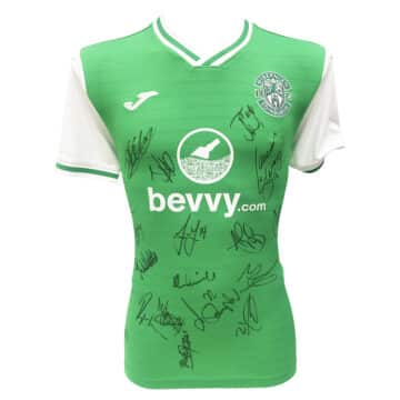 Signed Hibernian FC Shirt - Scottish Premiership 2024