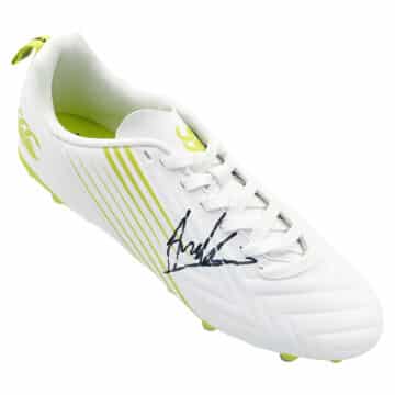 Signed Jack Willis Boot - England Rugby Icon Autograph