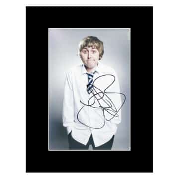 Signed James Buckley Photo Display - 16x12 Inbetweeners Icon