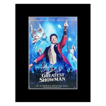 Signed Keala Settle Photo Display - 16x12 Greatest Showman Icon