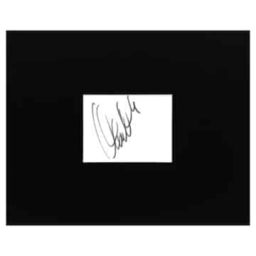 Signed Manuel Pellegrini Card Display - 10x8 Real Madrid Icon Autograph