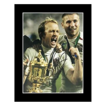 Signed Matt Dawson Photo Display 12x10 - RWC Winner 2003