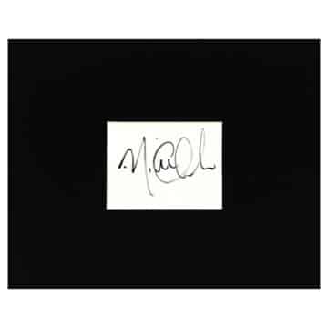 Signed Michael Clarke Card Display - 10x8 Australia Cricket Ashes Autograph