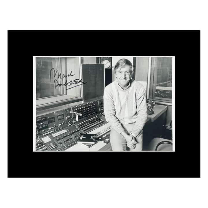 Signed Michael Parkinson Photo Display - 16x12 Tv Icon Autograph