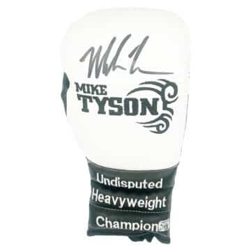 Signed Mike Tyson Glove - Heavyweight Champion